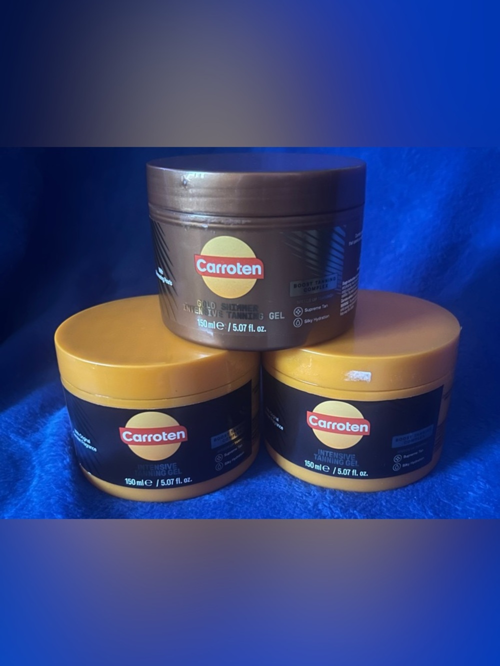 Carroten Intensive Tanning Cream Trio!